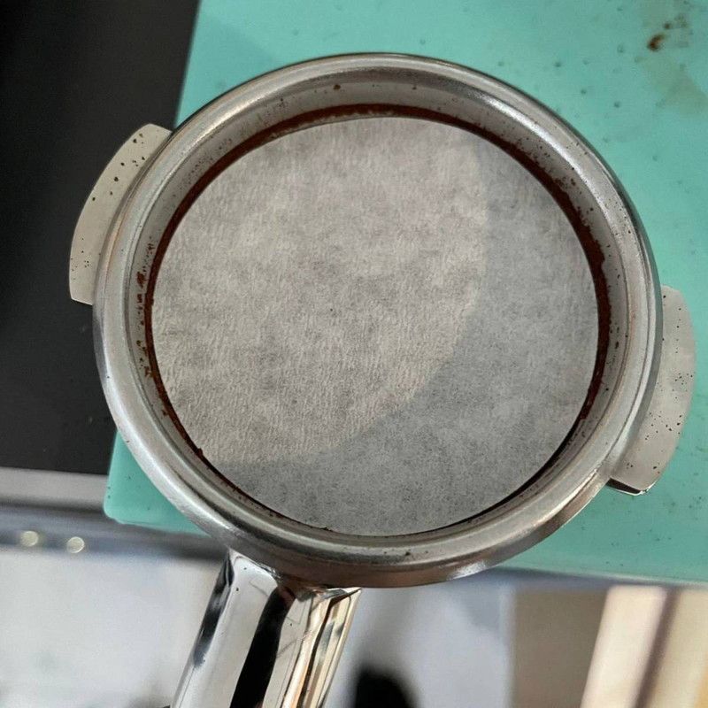 Rund 51 53 58 mm Kaffeemaschine Pulverschale Filterpapier sekundäre Wasserabscheidung_voghion.com