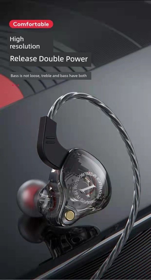 Fengge X2 Original 6d In-Ear 1.2 Mit Kopfhörer und 3 M langem Soundkartenmonitor ohne Mikrofon_voghion.com