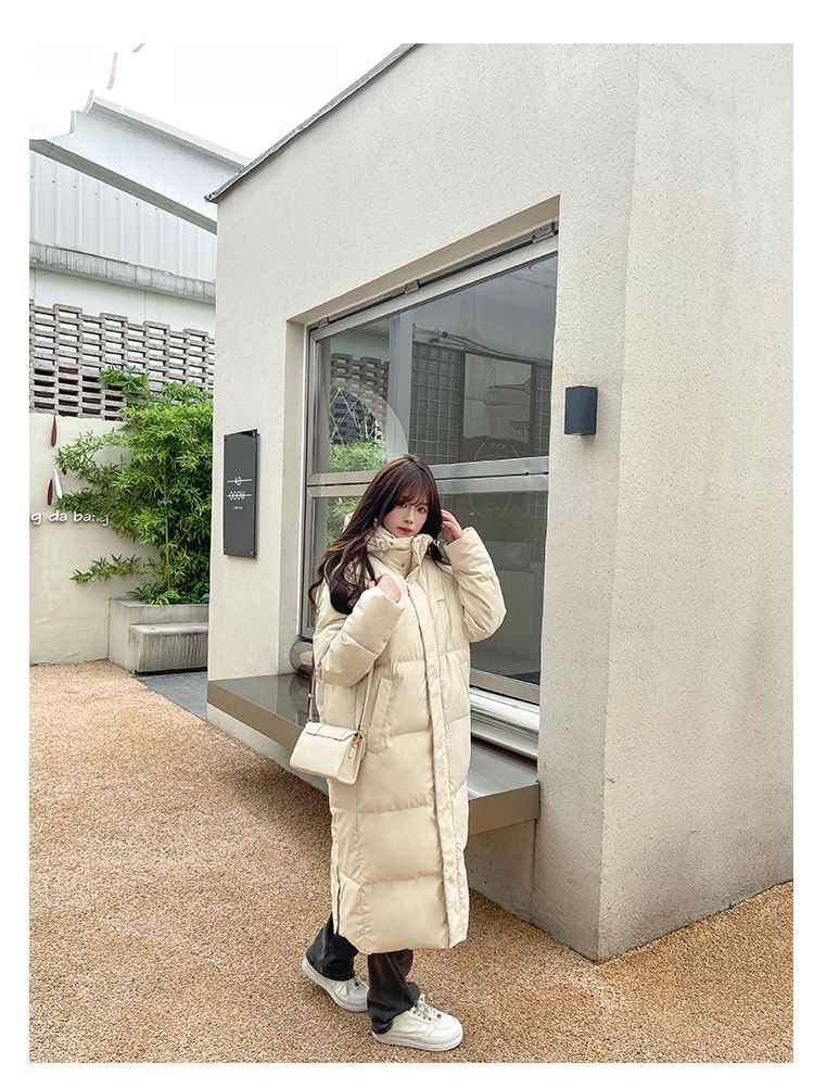 Damesmode losse dikke katoenen gewatteerde jas_voghion.com