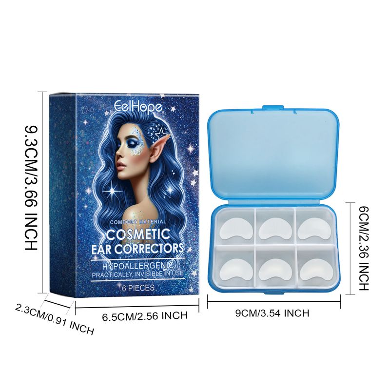 Autocollants de support d'oreille, faciles à créer des lignes en forme d'oreille, autocollants d'oreille invisibles durables et confortables_voghion.com