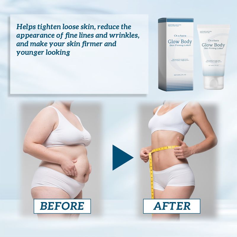 OceAura Skin Firming Lotion, niisutav, sära andev, siluv ja kortsudevastane kehakreem nahale_voghion.com