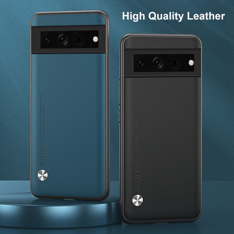 Husă de lux din piele PU pentru Google Pixel 7 6 Pro 6A Husă din silicon antișoc pentru telefon pentru Google Pixel 5 4 XL 5A _voghion.com