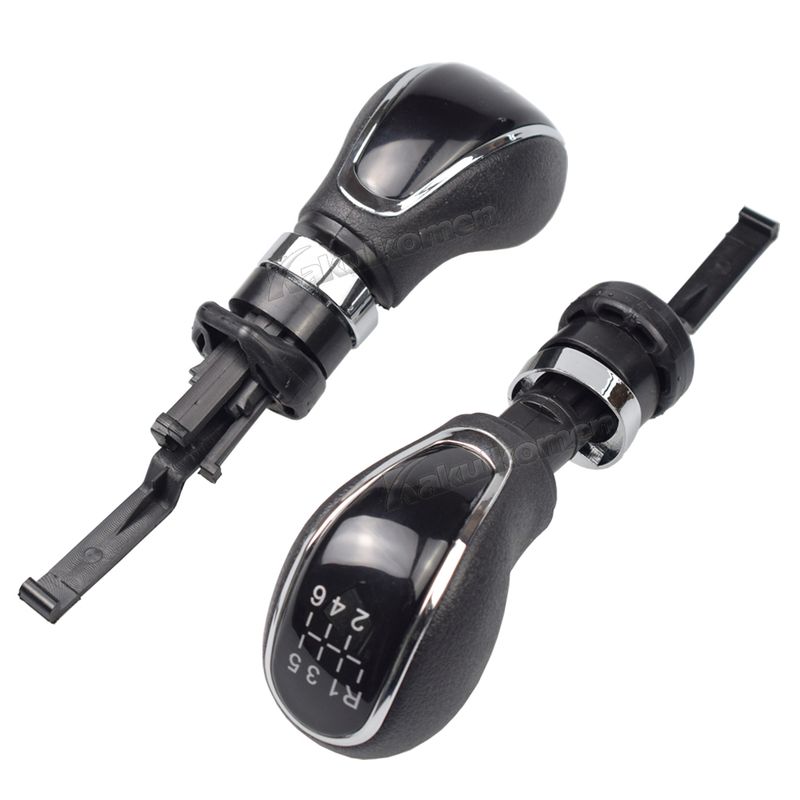 55565904 Per Buick Ee GT/XT ASTRA 2009-2014 Manuale 5 6 Marce Pomello Leva Cambio & Cuffia Set Pelle Nera_voghion.com