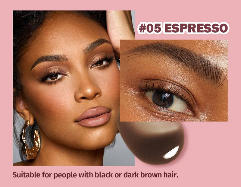 Brow Dye waterproof non-smudging big head brow brush long-lasting color does not remove makeup wild eyebrows_voghion.com