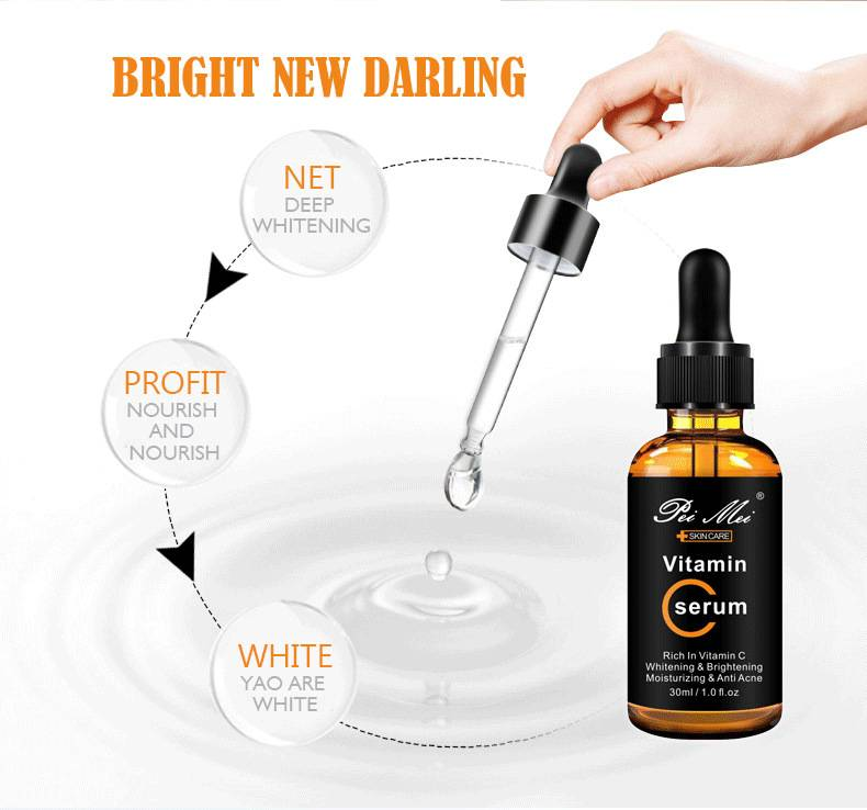 Vitamin C Essence Liquid Moisturizing Face Moisturizing Brightening_voghion.com