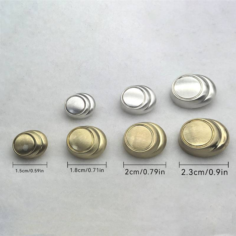 8pcs Retro Feel Clothing Buttons Uitable For Shirts, Coats, Pants._voghion.com