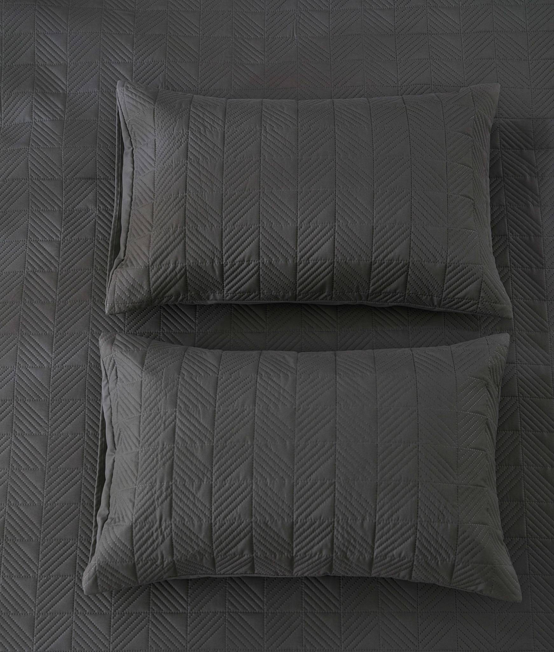 CG36 Bettbezug-Set mit geraden Kanten, quadratisch, geeignet für Schlafzimmer und Wohnzimmer (1 x Tagesdecke + 2 x Kissenbezüge, ohne Bettdecken- oder Kissenkern)_voghion.com