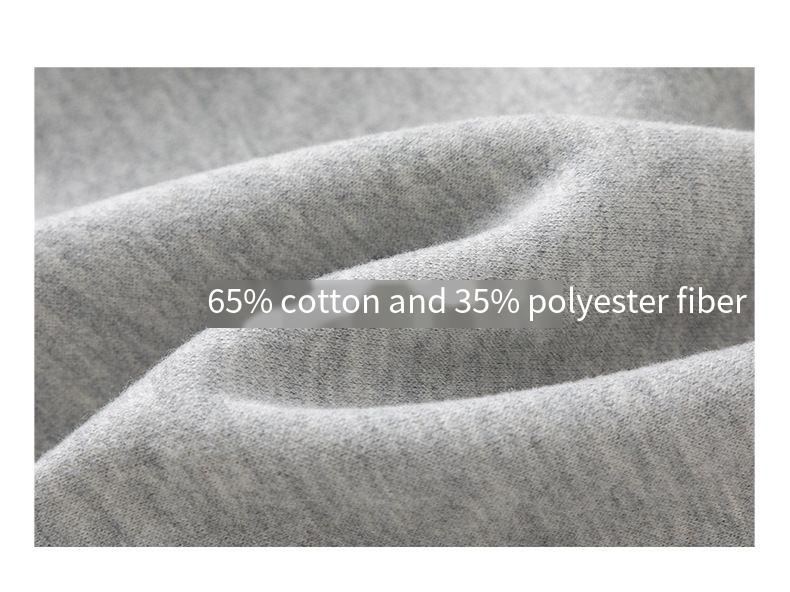 Pantaloni da jogging unisex con fodera in pile per l'inverno - Morbido misto cotone, vestibilità comoda, gamba dritta, nero/grigio scuro/grigio mélange_voghion.com