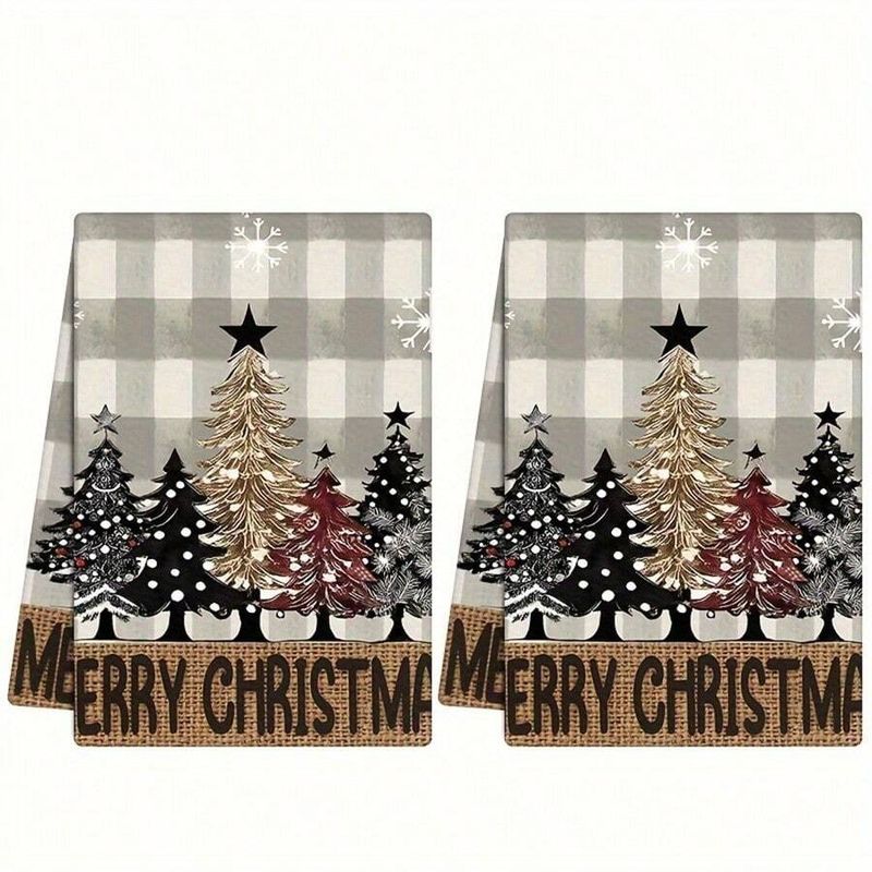 Pagliette creative natalizie, tovaglie da cucina, strofinacci, decorazioni natalizie_voghion.com