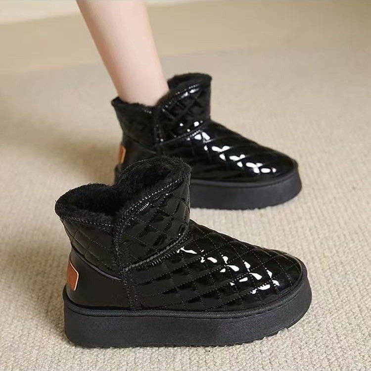 NEU: Die meistverkauften Schneestiefel für Damen im Winter – dick gefüttert, wasserdicht und rutschfest, mit dicker Sohle._voghion.com