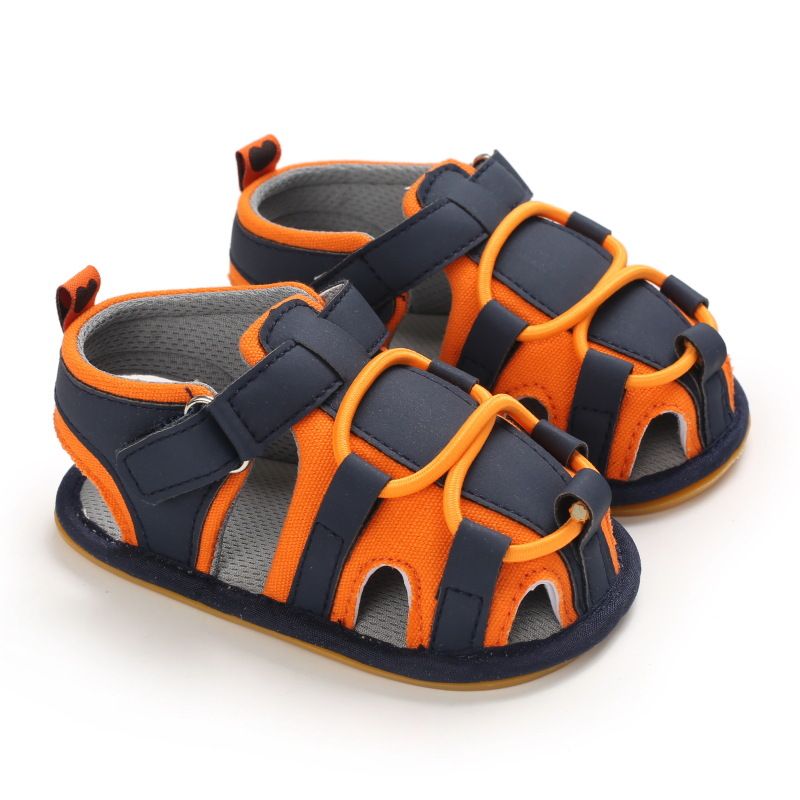 Mother & Kids Summer baby 0-1 year old soft rubber bottom baby hollow toddler shoes_voghion.com