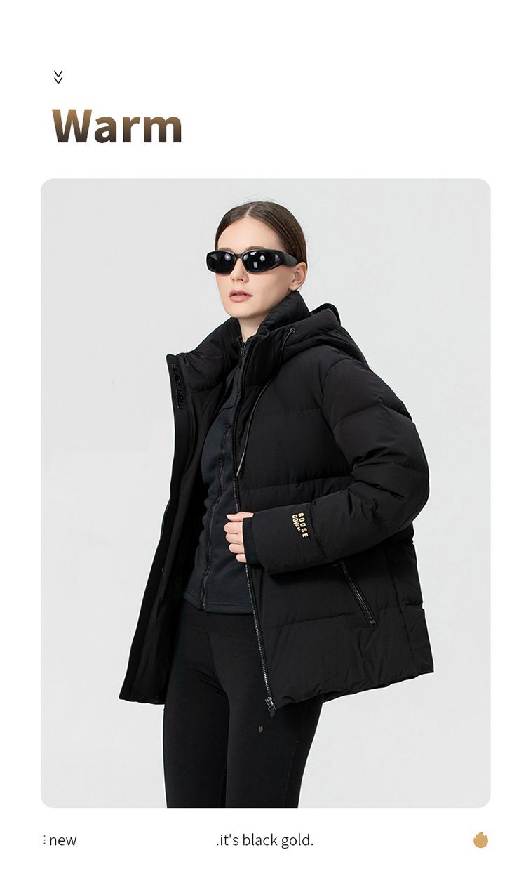 Herren-Winterdaunenjacke mit 90 % weißen Gänsedaunen, wasserdichter, winddichter Thermomantel für extreme Kälte -30 °C, Outdoor-Parka mit Kapuze für Schneesport_voghion.com