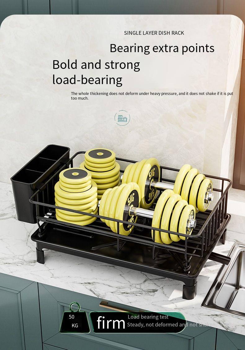 Contenitori per piatti e ciotole da cucina, scolapiatti multifunzionale da banco, ciotole interne per armadietti e organizer per bacchette,_voghion.com