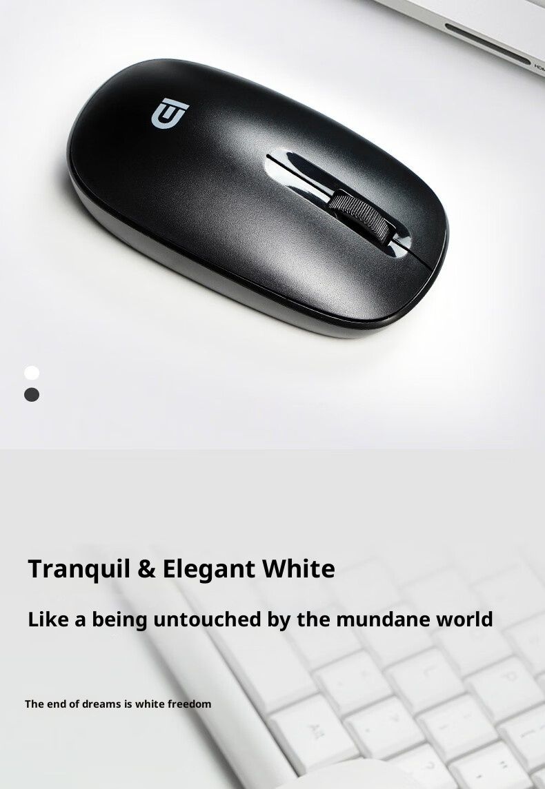 Digitex Digitex Fude E311 Desktop Computer Laptop Energiebesparende Draagbare Office 2.4 Zwart-wit Draadloze Muis_voghion.com