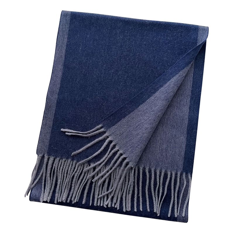 Neuer Color-Block-Schal aus 100 % Wolle für Herbst und Winter 2025 – Vielseitig, warm und stylisch – perfekt für Paare_voghion.com