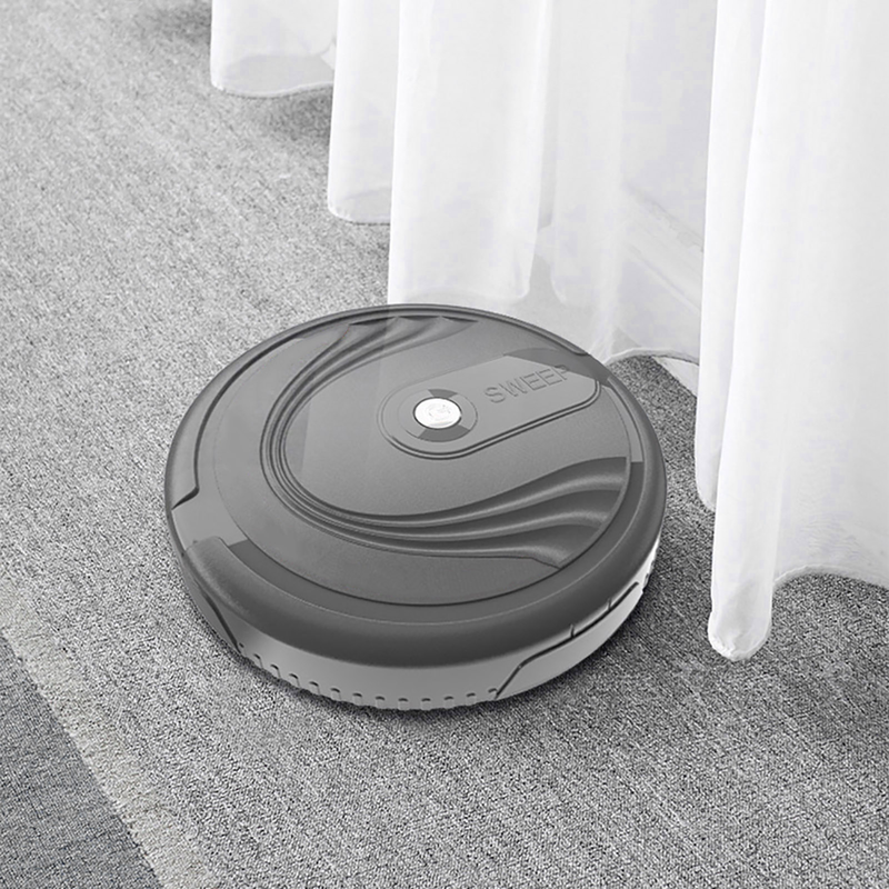 greenhome Cleaner Robot Ultra-thin Low Noise Plastic Dust Suction Machine for Living Room_voghion.com