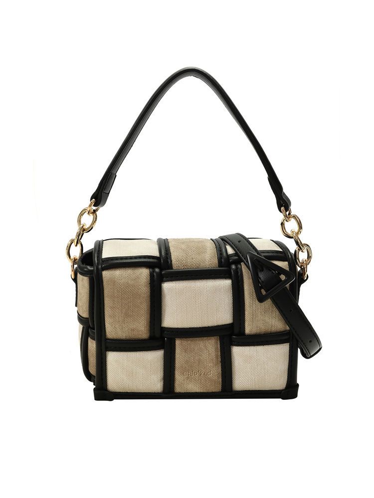 Nanfeng Saint Martin Art Exhibition Woven Bag Women's 2023 New High End Small Design Sense One Shoulder_voghion.com
