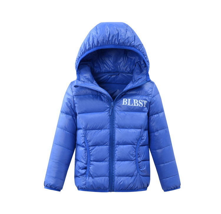 abbigliamento per bambini Bambini ragazzi piumino leggero con cappuccio ragazze novità bambini medi e piccoli bambini medi e grandi_voghion.com