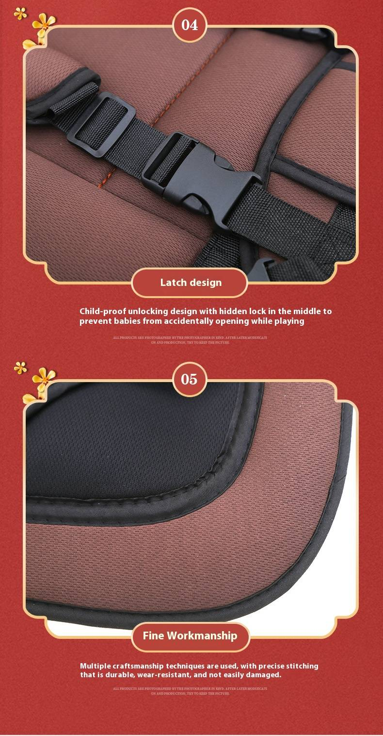 Blue Dinosaur Non Motor Vehicle Electric Tricycle Seat Cushion Stroller Baby Stroller Baby Stroller Sponge_voghion.com