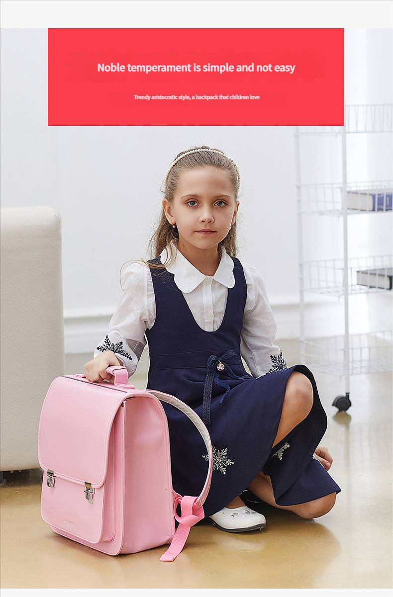 Primary School Student's Backpack With Dual-shoulder Design, Backpack Body, Load Relief For Spine, Suitable For Both Boys And Girls._voghion.com