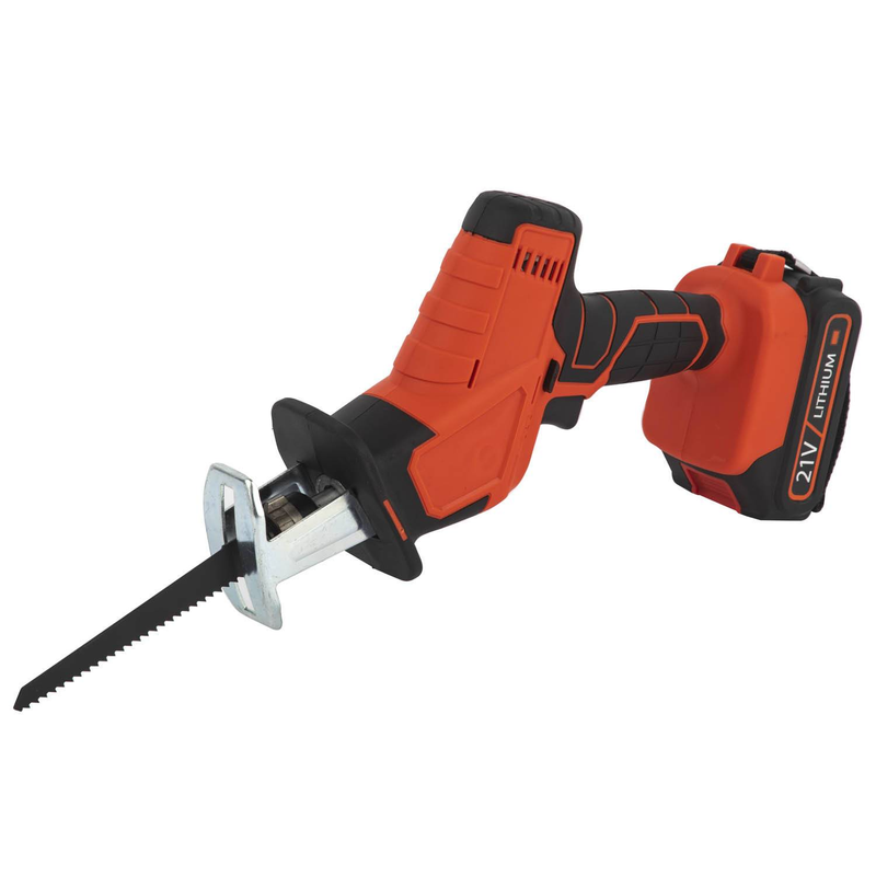Cordless Reciprocating Saw – 21V Lithium, Compact & Powerful For Wood, Metal & PVC Cutting_voghion.com
