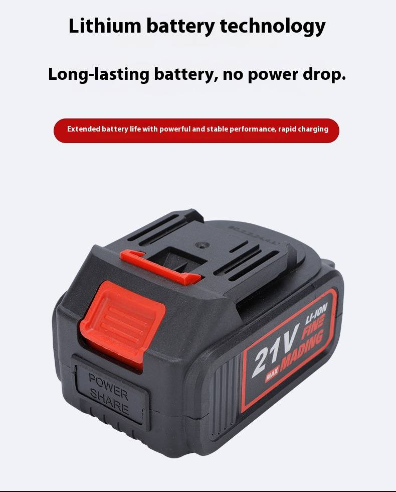 12-Inch Brushless Electric Chainsaw - Cordless Rechargeable Handheld Chainsaw With High Power Motor, Lightweight Design For Garden Tree Cutting_voghion.com