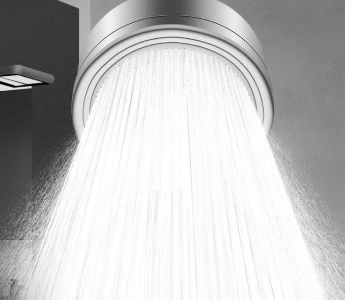 Thickened 304 Stainless Steel Large Boost Shower Handheld Net Celebrity Shower Head Interface Bathroom Home Boost_voghion.com