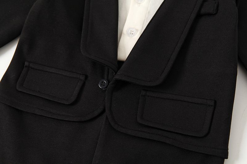 Baby Wear Gentleman Jumpsuit Newborn Cotton Crawler Tuxedo 100 Day Dress_voghion.com