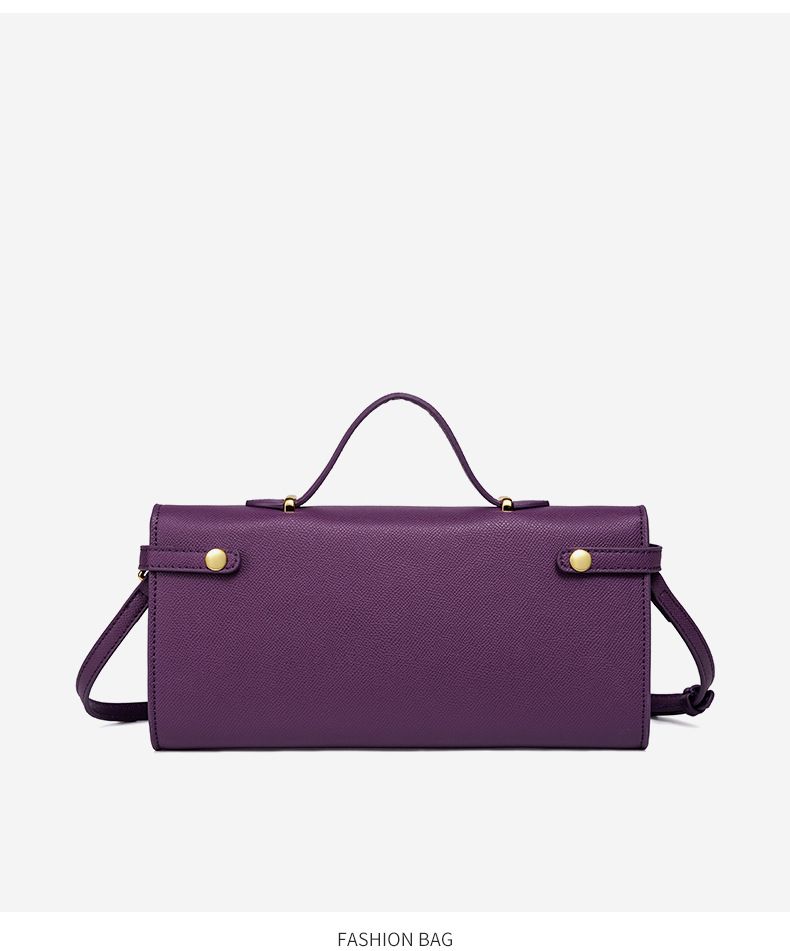 Borsa a mano multifunzione con stampa di palme. Tracolla lunga/corta convertibile per l'uso a tracolla o a mano. Design ispirato con 9 colori tra cui scegliere._voghion.com