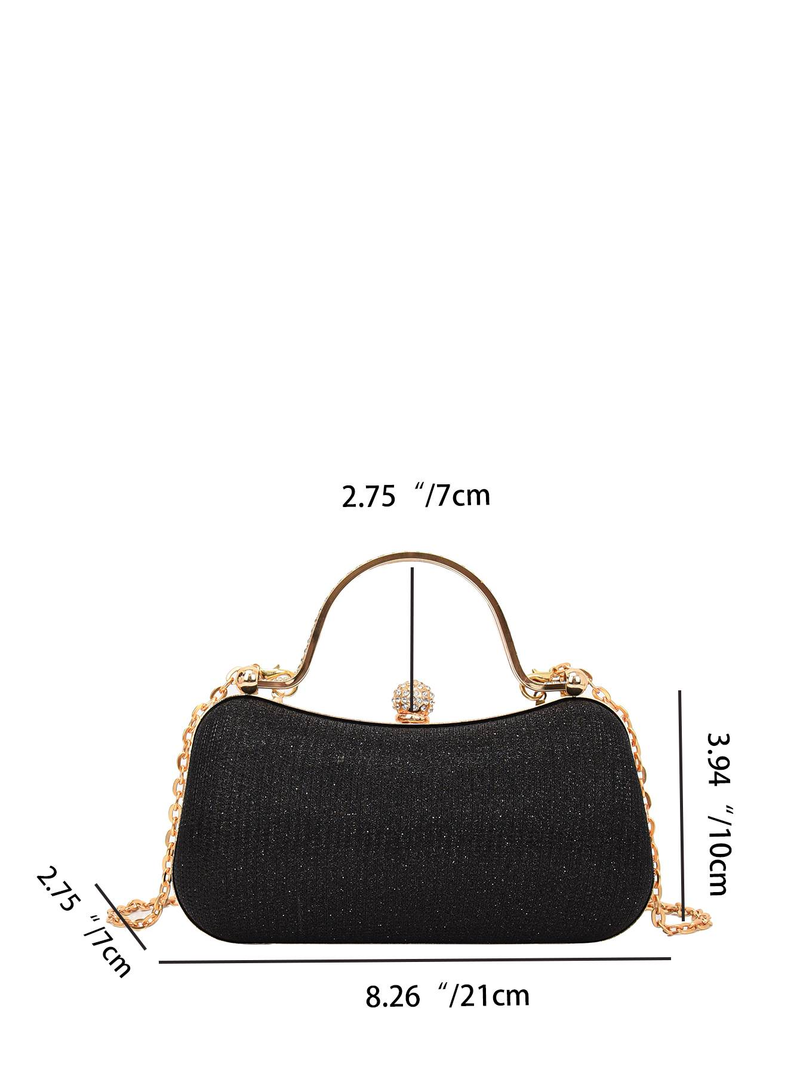 Sädelev õhtune crossbody kott, moodne õhtusöögi õlakott, karnevalimuusika festivali naiste elegantne käekott ja rahakott_voghion.com