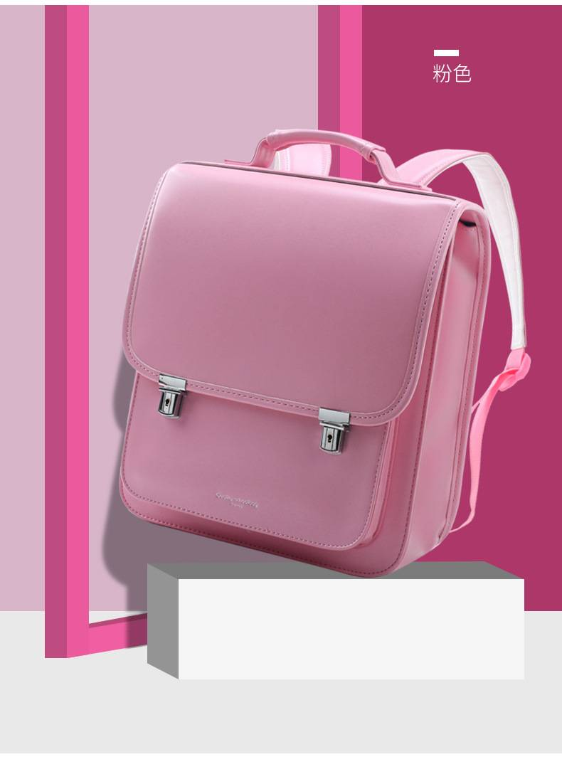 Primary School Student's Backpack With Dual-shoulder Design, Backpack Body, Load Relief For Spine, Suitable For Both Boys And Girls._voghion.com