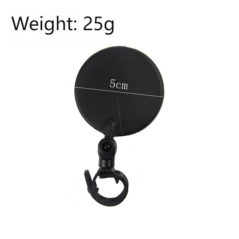 Specchietto retrovisore universale per bici, specchietto retrovisore per moto, accessorio pieghevole per ciclismo, riflessione HD grandangolare, struttura resistente in nylon e acrilico_voghion.com