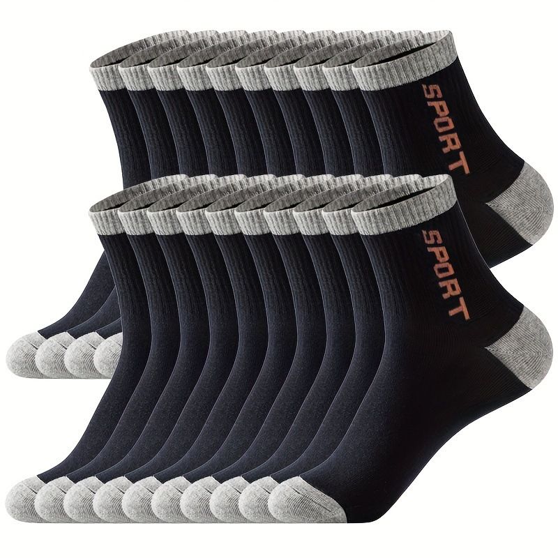 Men's Performance Running Socks – Moisture-Wicking, Anti-Odor & Cushioned For Sports & Daily Wear_voghion.com
