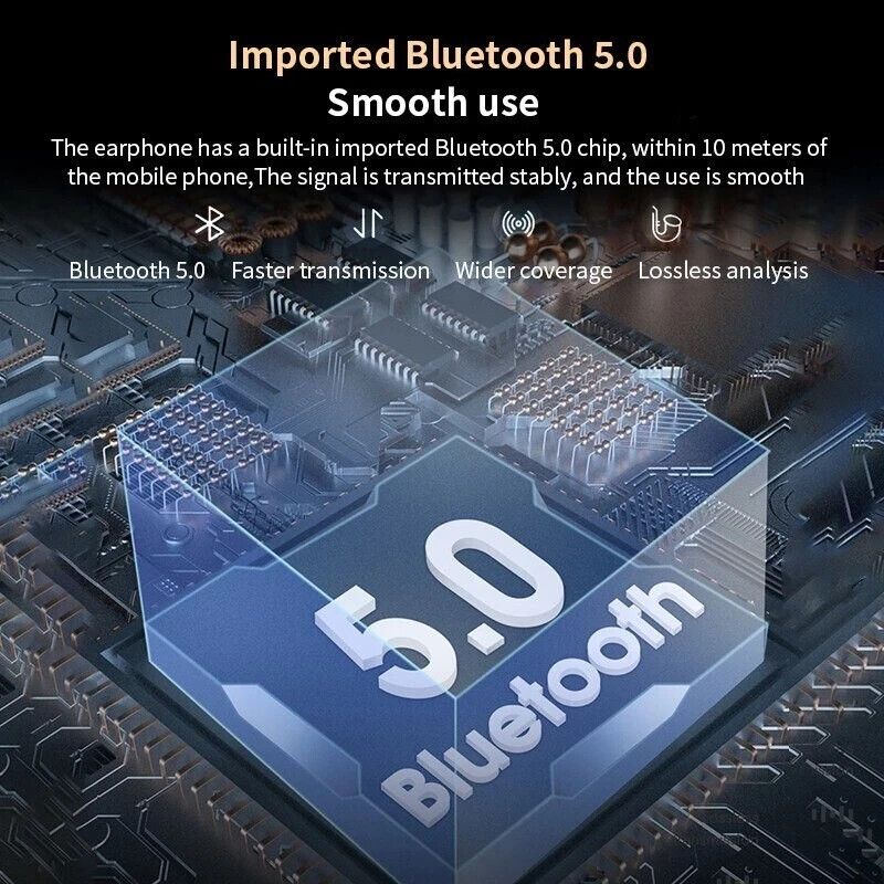 Open Ear Wireless Bluetooth Headphone 5.4 Earphones For Android & IPhone Earbuds_voghion.com