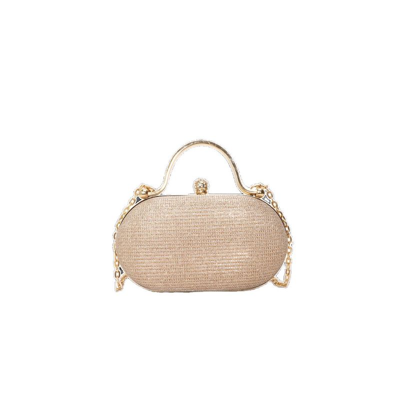 Sommer Stil Nischen Design Kette Crossbody Kleine Für Frauen 2025 Neue Trendy Handtasche Abend Party Tasche Einzelnen Schulter_voghion.com