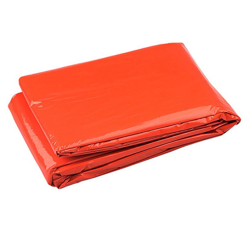 Impermeable de emergencia para acampar al aire libre, con aislamiento térmico para hipotermia salvaje._voghion.com