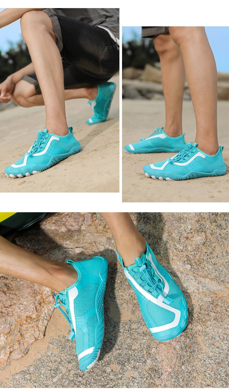 Unisex Quick-Dry Water Shoes For Beach & Hiking – Lightweight Five-Toe Design | Non-Slip Rubber Sole | Yoga & Running_voghion.com
