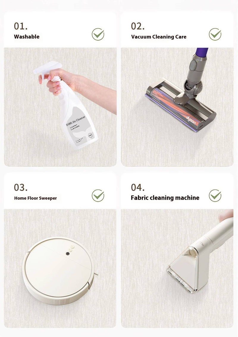 Premium zacht crèmekleurig vloerkleed - waterdicht, vlekbestendig, gemakkelijk schoon te maken - perfect voor woonkamer, slaapkamer en studeerkamer - meerdere maten_voghion.com