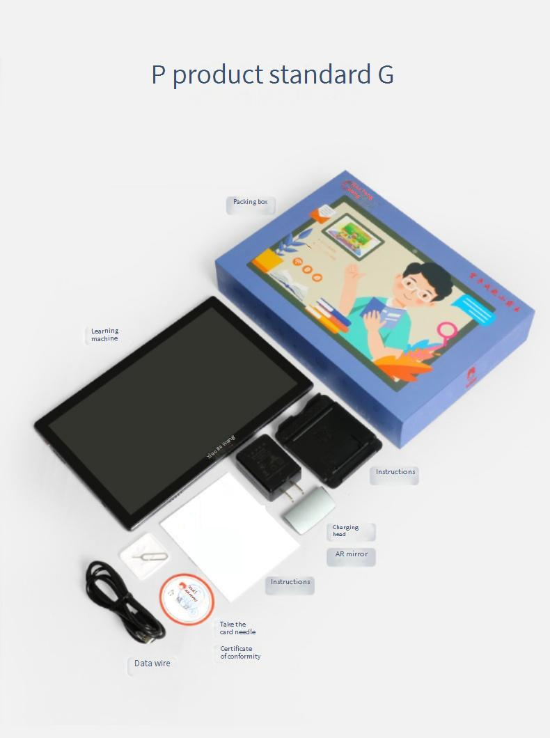 Tablet didattico Subor M3 per bambini e adolescenti - Tablet Android WiFi da 10,1" con tutor AI, eBook e lezioni video (8 GB di RAM, 512 GB di spazio di archiviazione + scheda da 256 GB)_voghion.com