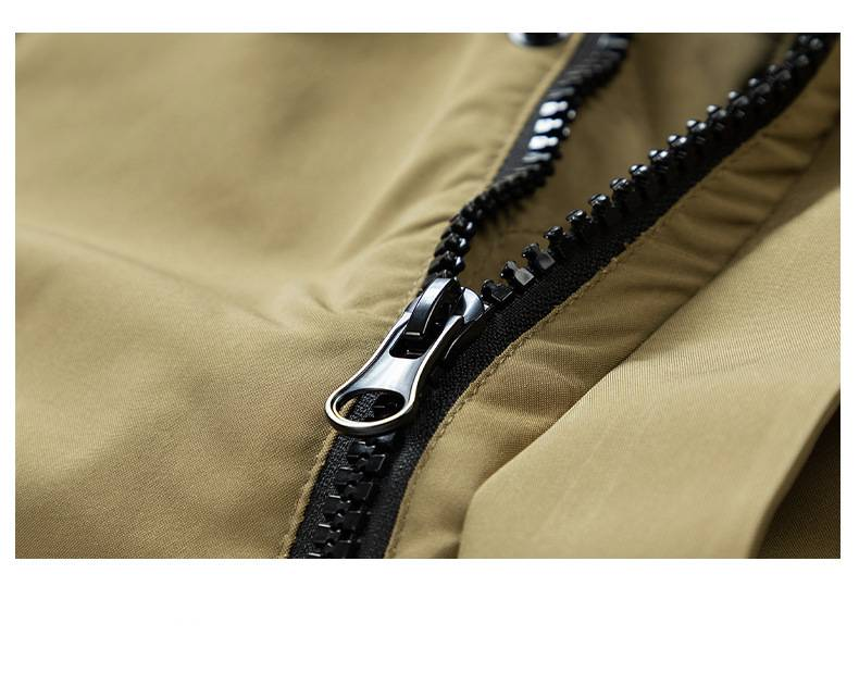 Herrenbekleidung Winter-Arbeitskleidung Daunenjacke Kurzer Stil Lässiger Mode-Kapuzenparka Mit 700FP Weißer Entendaunen, Wasserdichter Winddichter Verdickter Mantel_voghion.com