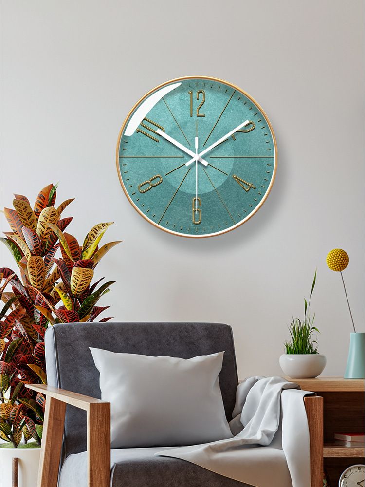 Yipula 7057 Orologio da parete in quarzo nordico per camera da letto, soggiorno, moderno, semplice, creativo_voghion.com