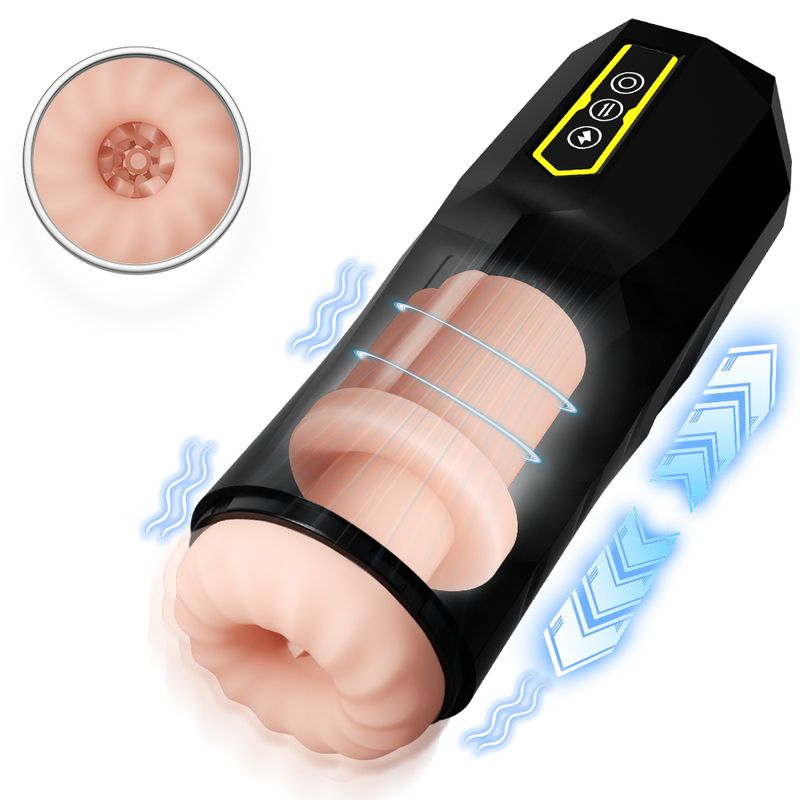 TD Automatisches männliches Teleskopmodell, Sexspielzeug für Erwachsene für Männer, Kolbenmasturbator, IPX8 Cup_voghion.com