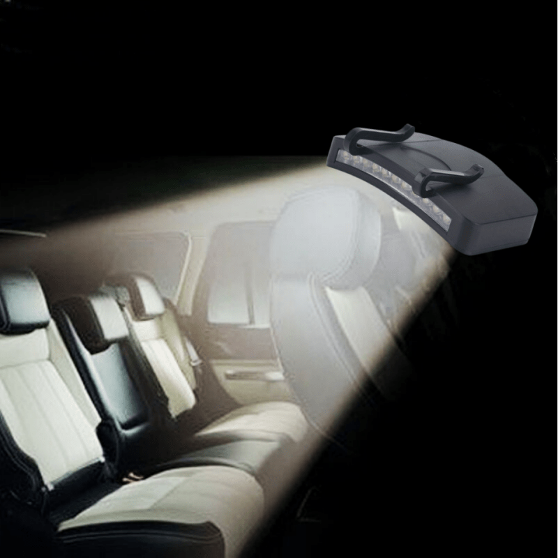 Lampada frontale a LED super luminosa per sport all'aria aperta, pesca, campeggio, caccia, luce con clip, torcia frontale a risparmio energetico, senza batteria_voghion.com