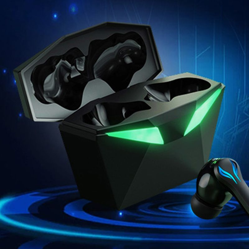 Écouteurs sans fil KW01 avec compartiment de chargement, son HiFi à faible latence 45ms, double Mode stéréo, compatible Bluetooth 5.3_voghion.com