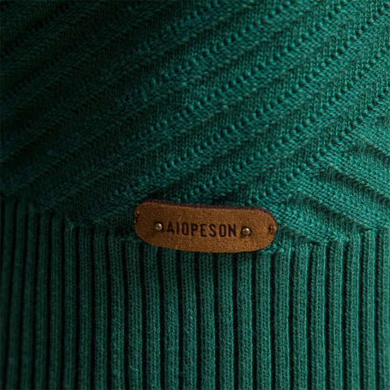 Nouveau pull à col rond pour hommes pull en coton à fond de couleur unie_voghion.com