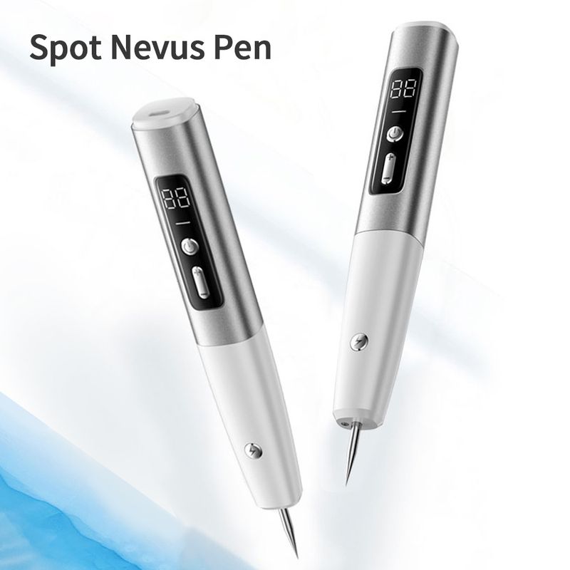 New 15 grade beauty for removing moles, warts, and freckles. Home mole scanning pen with LED display lighting_voghion.com