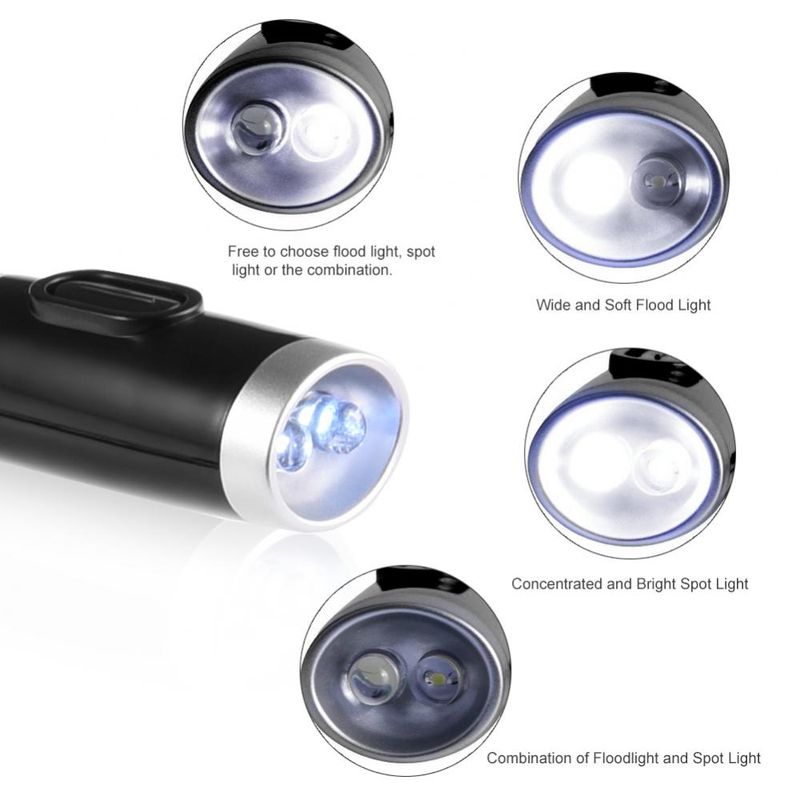 Lampada da collo a LED vivavoce portatile ricaricabile tramite USB, lampada da lettura, luce notturna a LED, torcia da campeggio_voghion.com