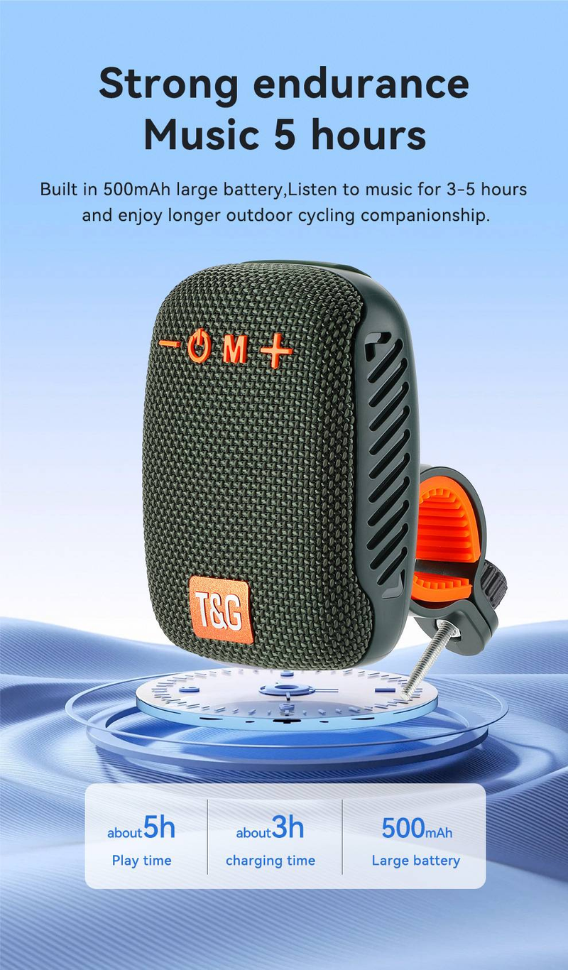 Waterdichte fietsen, draadloze Bluetooth-audio, draagbare buitencamping, mini-fietsdoek, kleine luidspreker_voghion.com