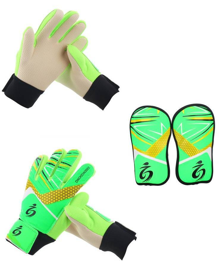 Professional Youth Goalkeeper Gloves With Finger Protection & Thick Latex Grip – Breathable & Flexible For Soccer Training (Sizes 5-7)_voghion.com