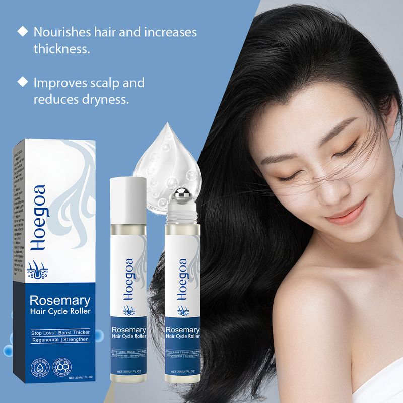 Hoegoa Roll-On Moisturizing Scalp Hydrating Smooth Shiny Hair Care Daily Massage Essence_voghion.com